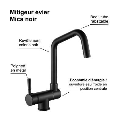Mitigeur Evier MICA Ref 3047404061708