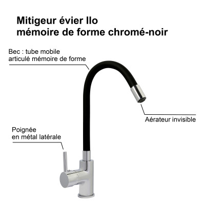 Mitigeur Evier ILO MEMOIRE DE FORME Ref 3047404059385