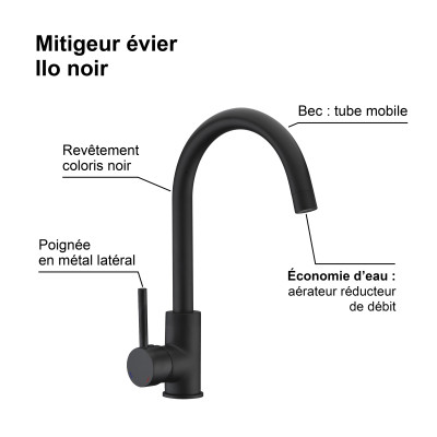 Mitigeur Evier ILO Ref 3047404060916