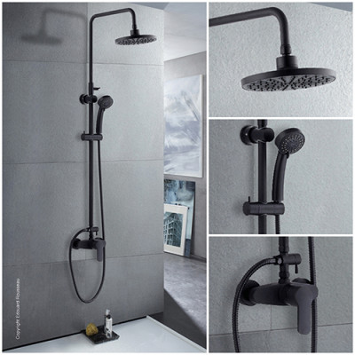 Colonne de douche avec robinetterie SHENTI Ref 3047404001476