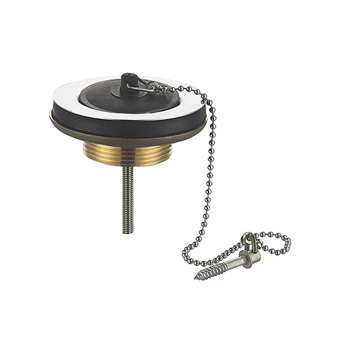 Bonde à bouchon pour évier grès percé - Ø 60 mm