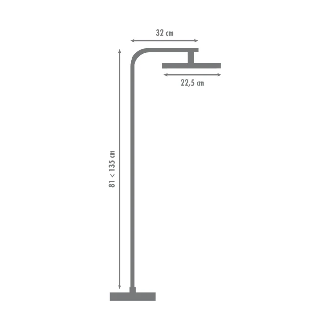 Colonne de douche thermostatique NANKA