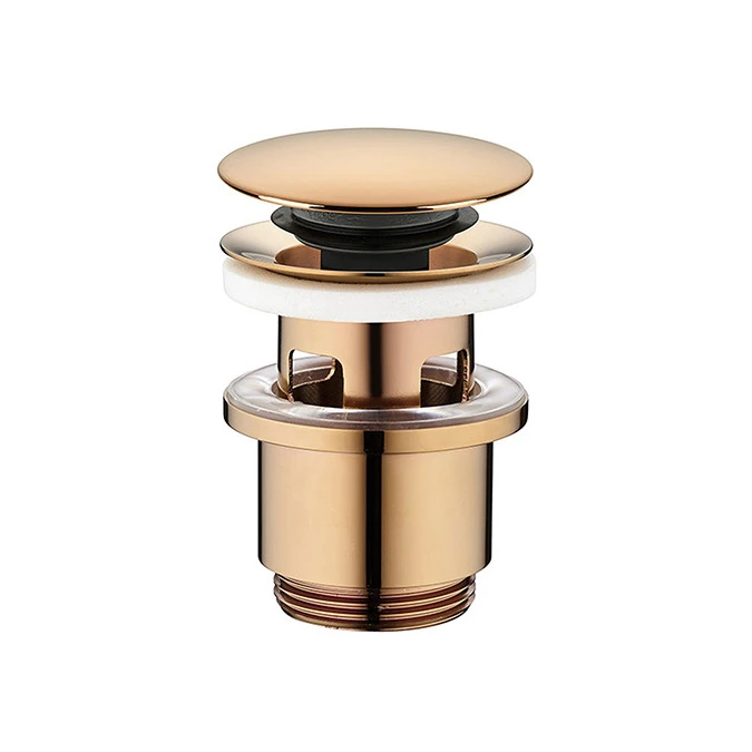 Bonde de lavabo clic-clac - avec trop plein - Certifié NF