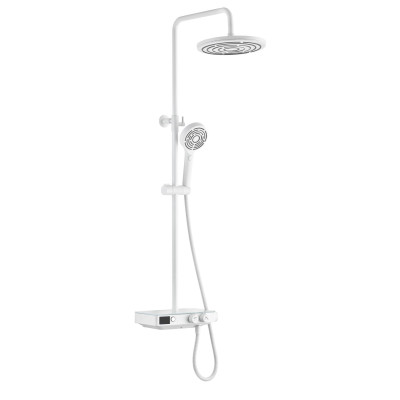 Colonne de douche thermostatique EKOGEST Blanc