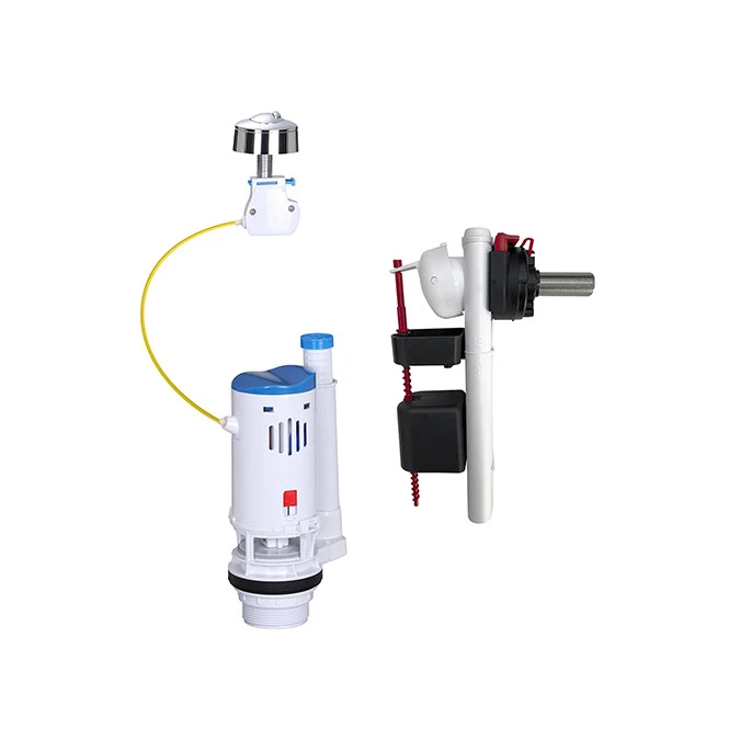 Ensemble mécanisme 3/6 L et robinet flotteur NF