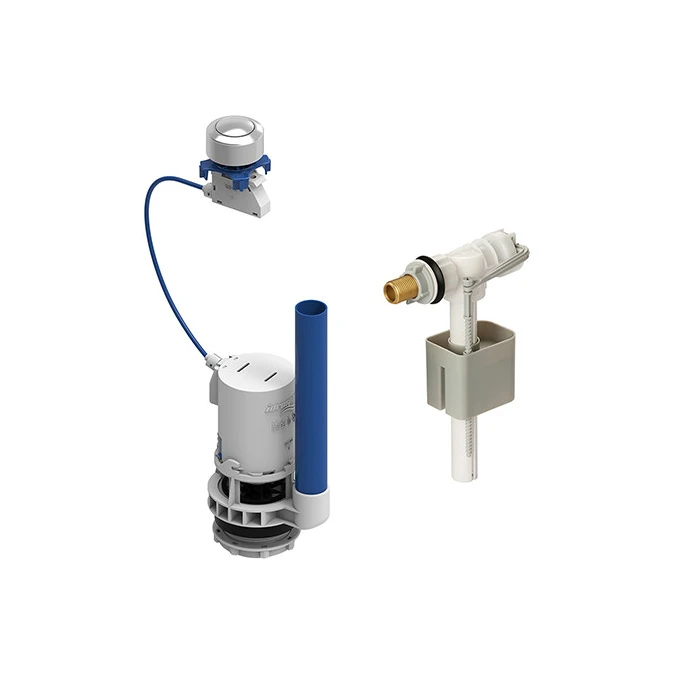 Ensemble mécasnisme à cable et robinet flotteur