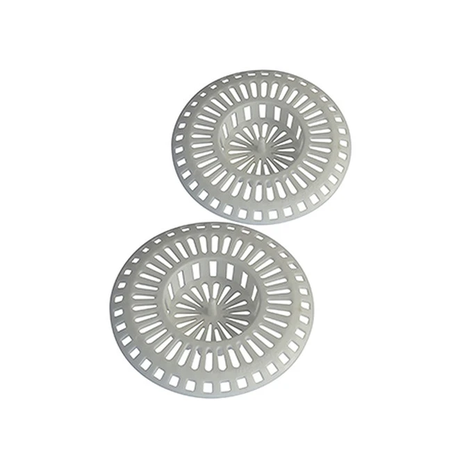 Grille Bonde pour évier en ABS - Ø 80 mm / 2 pièces