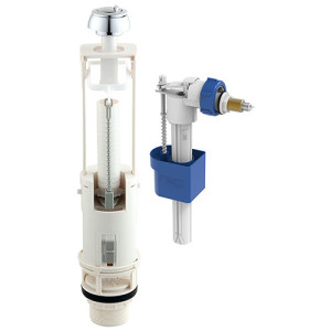 Ensemble mécanisme 3/6 L et robinet flotteur NF