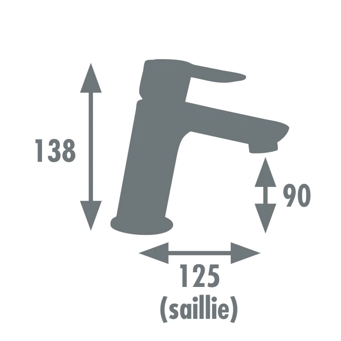 Mitigeur lavabo TIVANO