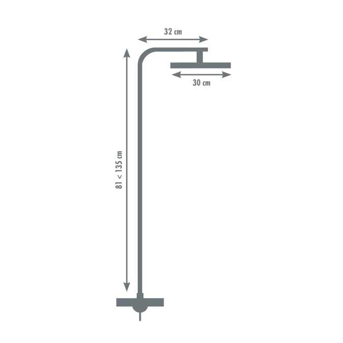 Colonne de douche mécanique HAWERA MECA