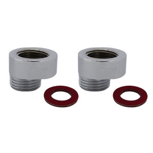 Lot de 2 raccords excentrés M1/2-F1/2