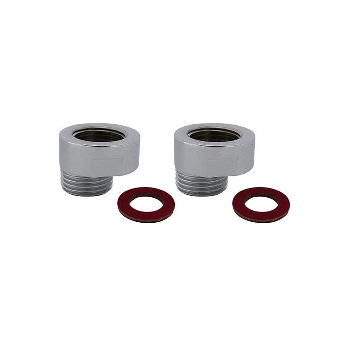 Lot de 2 raccords excentrés M1/2-F1/2