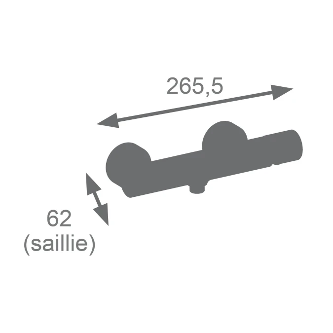 Mitigeur douche ORCUS