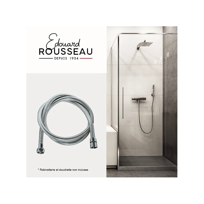 Flexible inox double agrafage extensible de 2,00 à 2,50m