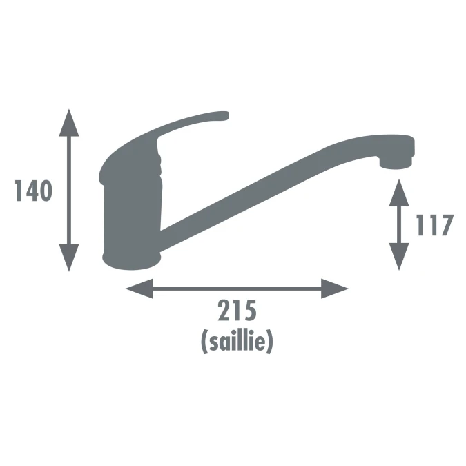 Mitigeur évier BELFORT