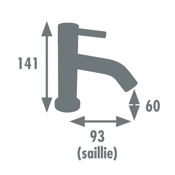 Mitigeur lave-mains ILO