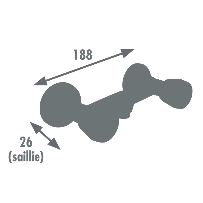 Mélangeur douche KONFORT