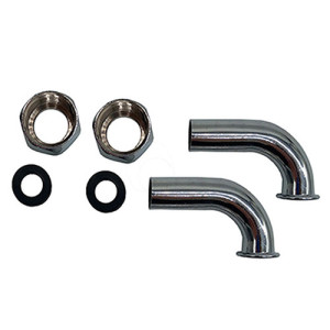 Lot de 2 coudes écrou F1/2 à souder