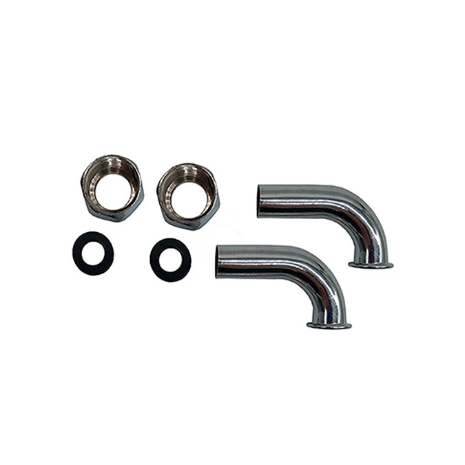 Lot de 2 coudes écrou F1/2 à souder