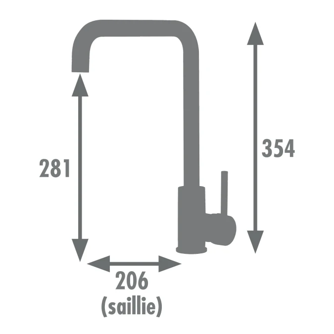 Mitigeur évier SOTO