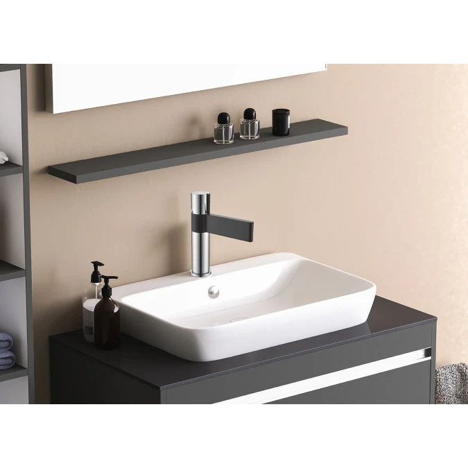 Mitigeur lavabo BLACK STEEL