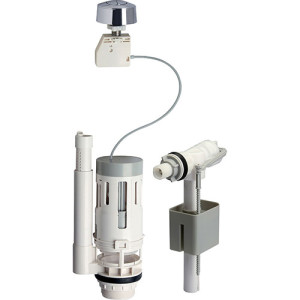 Ensemble mécanisme de chasse et robinet flotteur pour WC