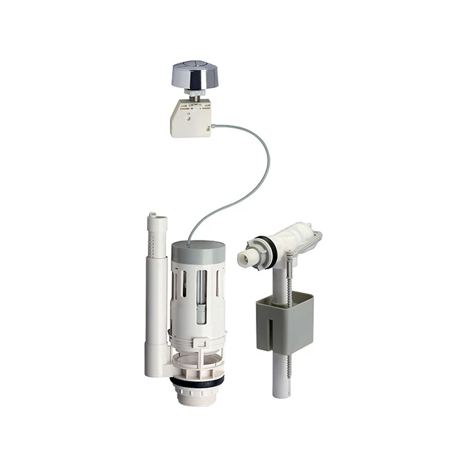 Ensemble mécanisme de chasse et robinet flotteur pour WC