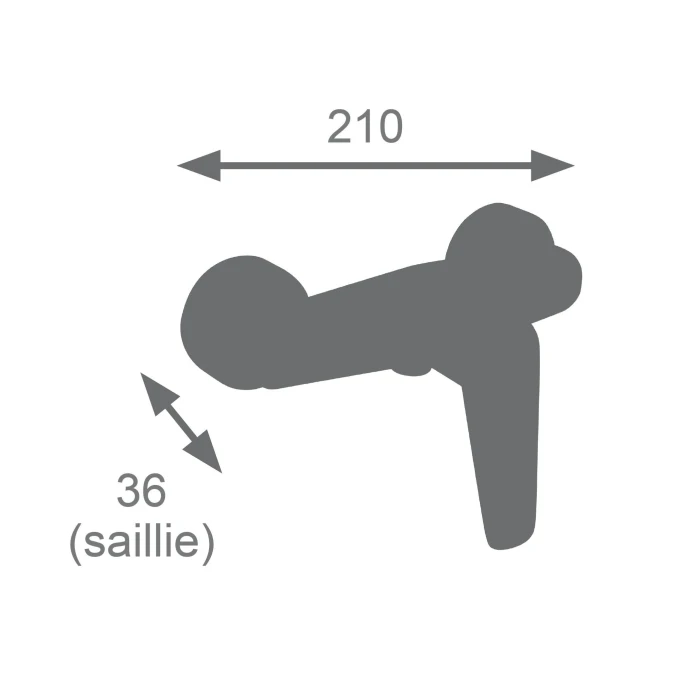 Mitigeur douche GLOSS