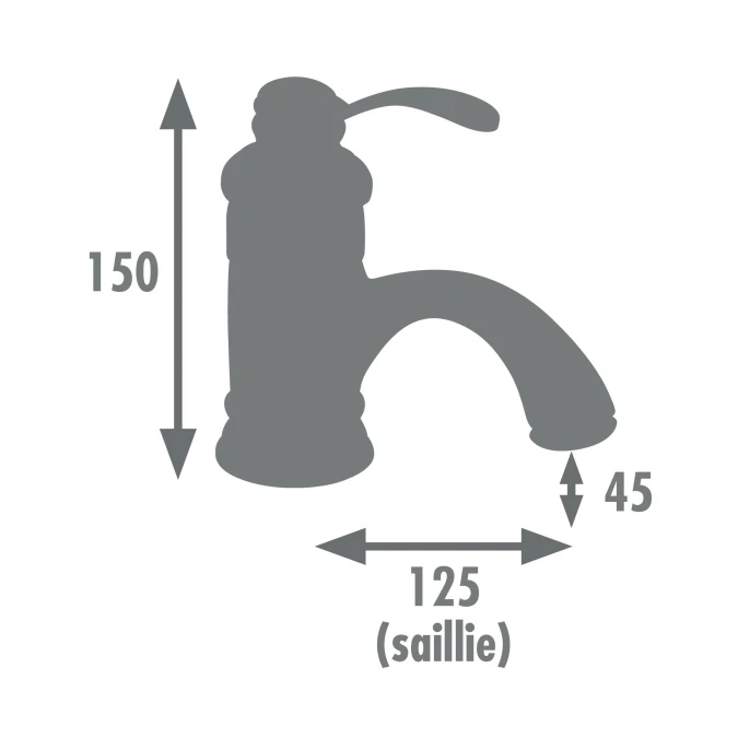 Mitigeur lavabo BYRON