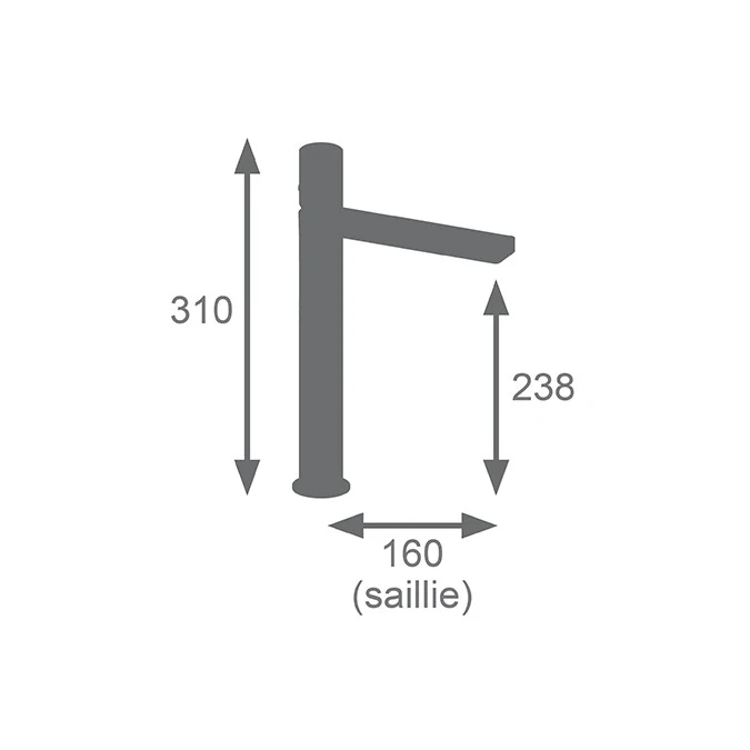Mitigeur lavabo ORCUS HAUT