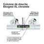 Colonne de douche thermostatique EKOGEST XL