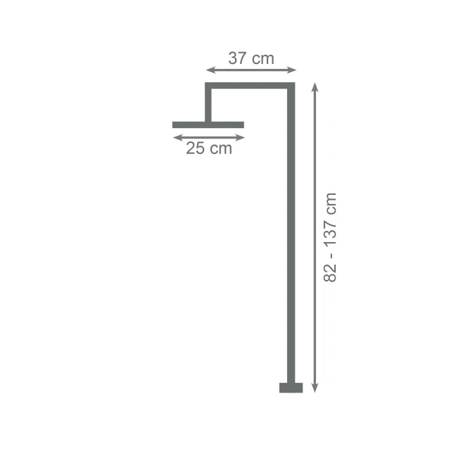 Colonne de douche thermostatique EKOGEST XL