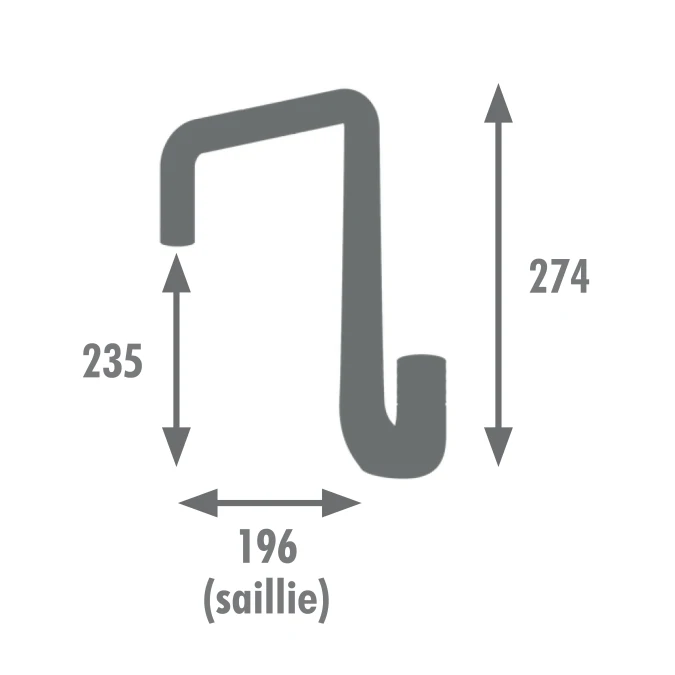 Mitigeur évier ''O'' - Fabrication Française