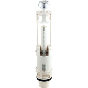 Mécanisme de chasse à poussoir double débit (3L/6L) pour WC