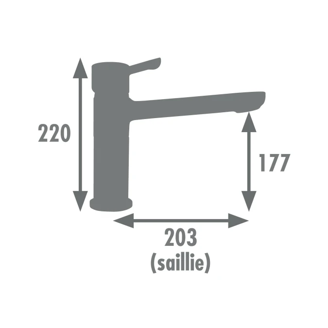 Mitigeur évier MALOO