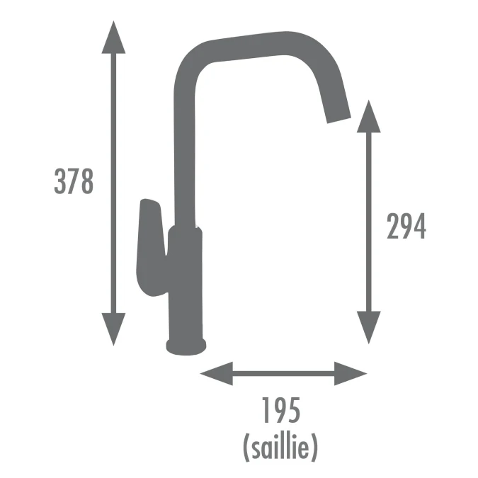 Mitigeur évier GLOSS