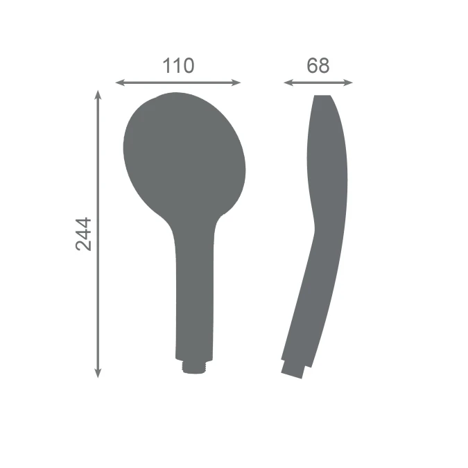 Douchette 3 jets - TAHA