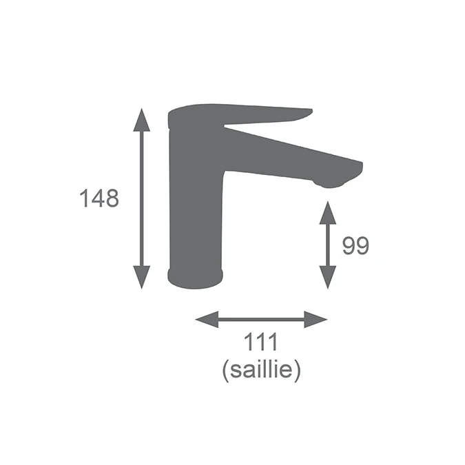 Mitigeur lavabo GLOSS