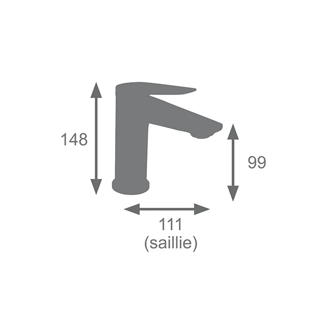 Mitigeur lavabo GLOSS