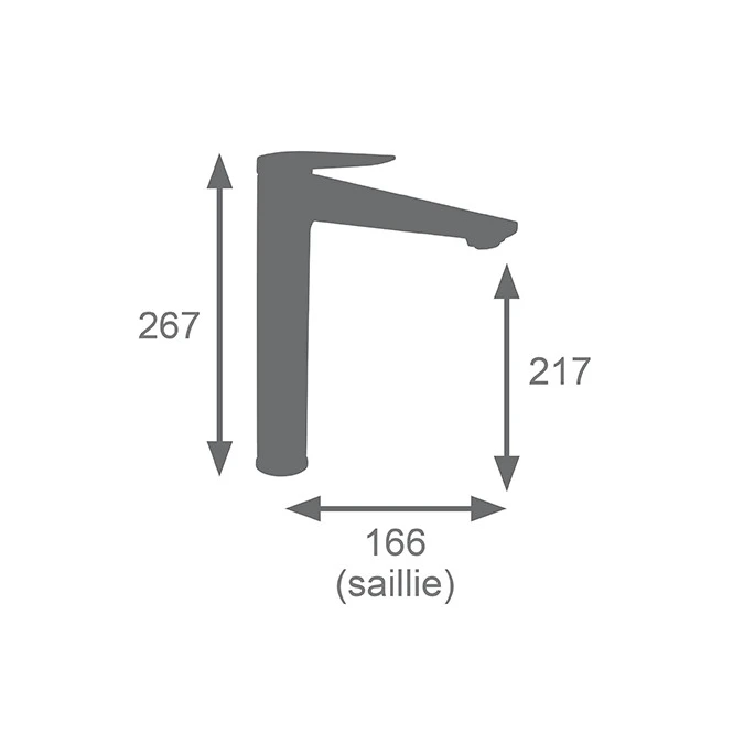 Mitigeur lavabo GLOSS HAUT