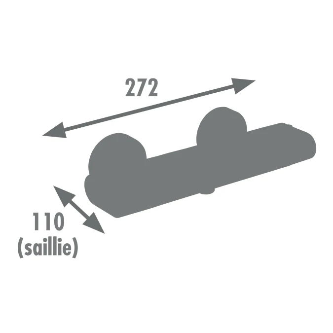 Thermostatique douche MATCHA