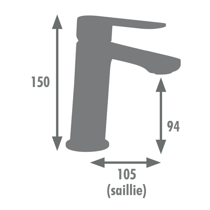 Mitigeur lavabo OPHIR