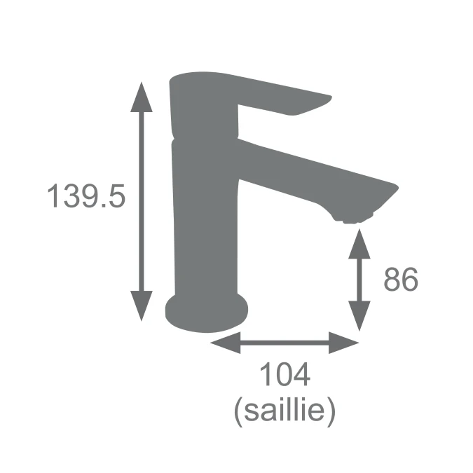 Mitigeur lavabo TIROK