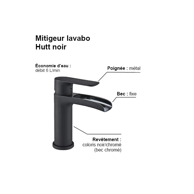 Mitigeur lavabo HUTT