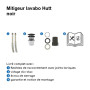 Mitigeur lavabo HUTT