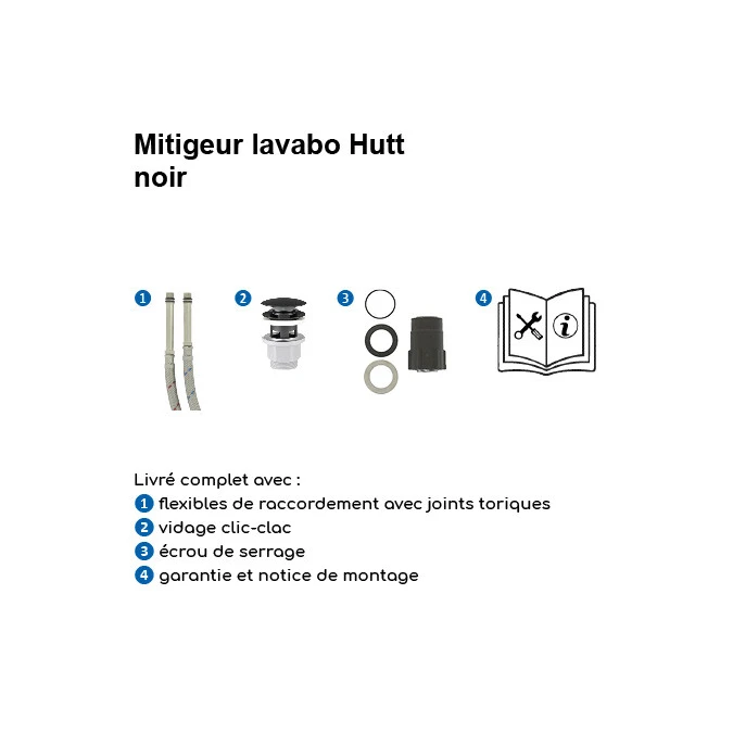 Mitigeur lavabo HUTT