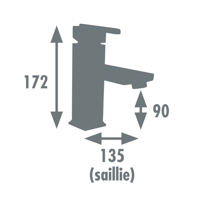 Mitigeur lavabo GERZAT MEDIUM