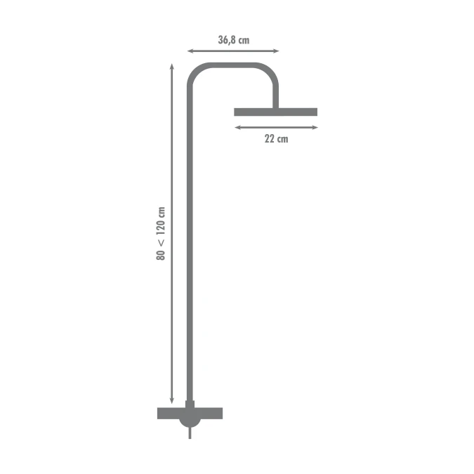 Colonne de douche mécanique HERA