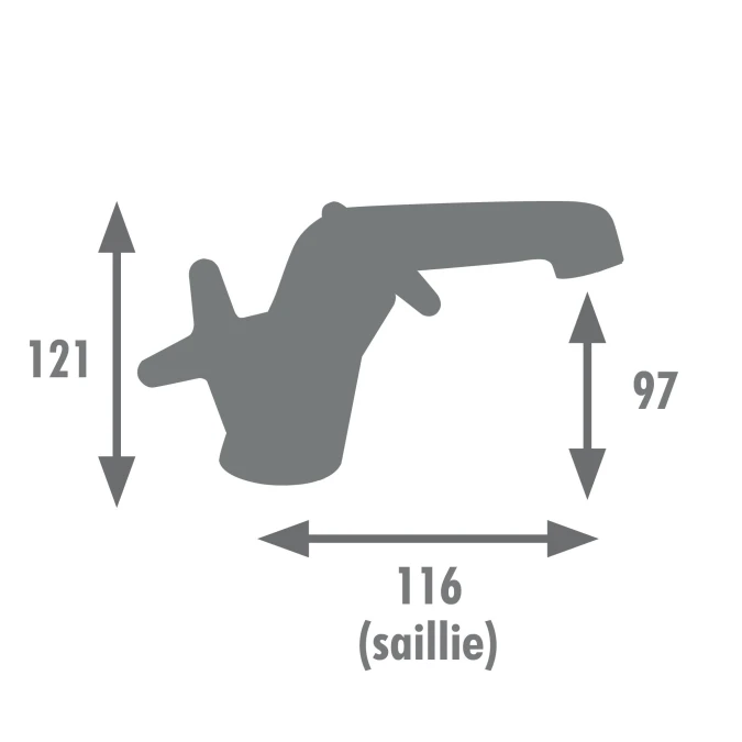 Mélangeur lavabo ERRE