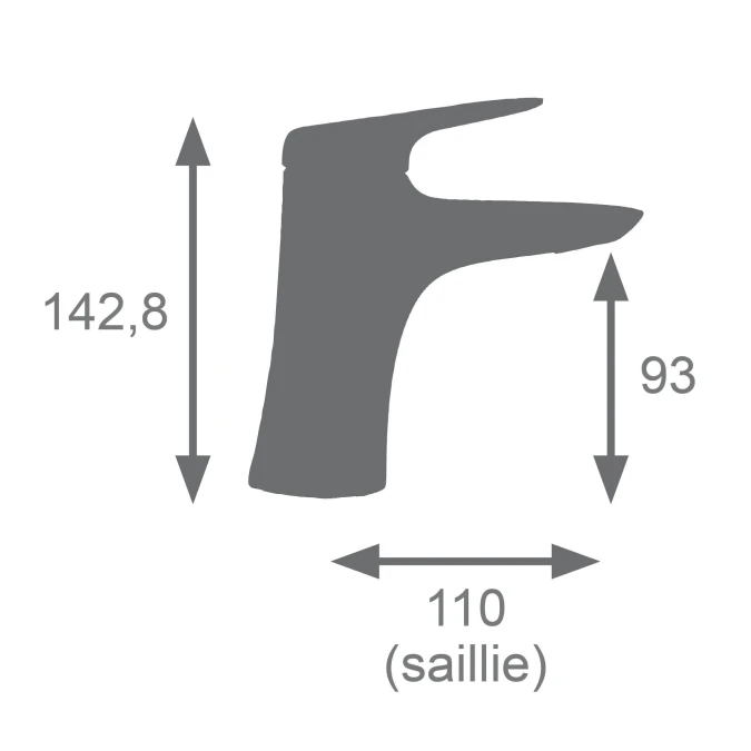 Mitigeur lavabo DOLI